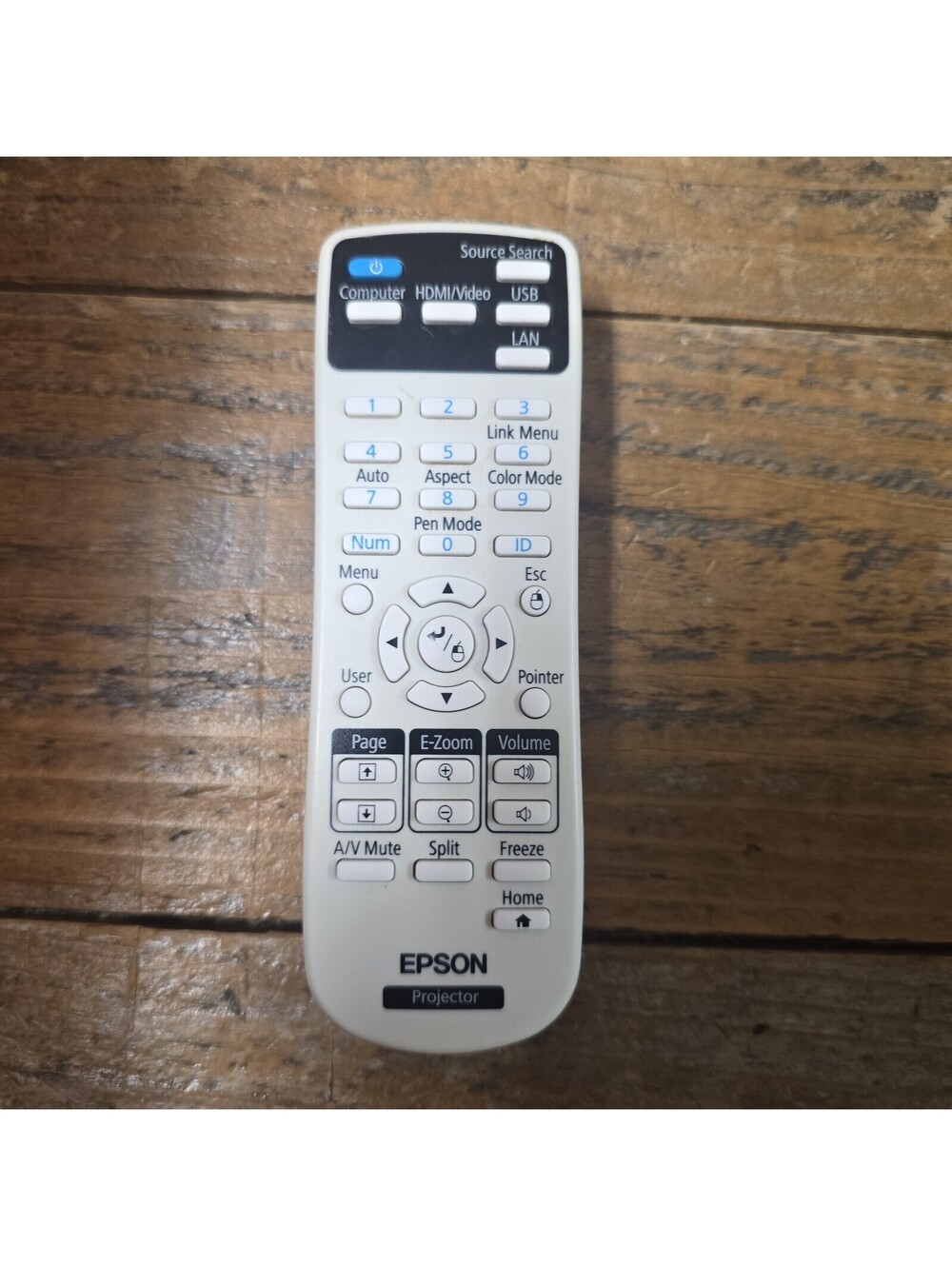 EPSON 217358900 Powerlite Projector Remote NO BATTERIES